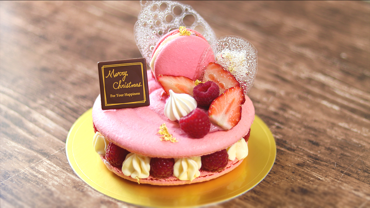 夢のお菓子 マカロンケーキの作り方 動画あり お菓子作りのネコノメカフェ Nekonome Cafe